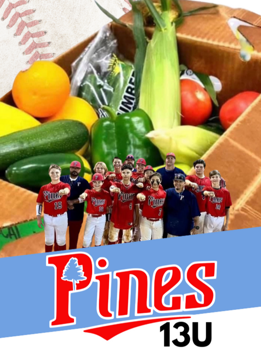 PINES 13U RED FUNDRAISER | DELIVERS JUNE 8TH