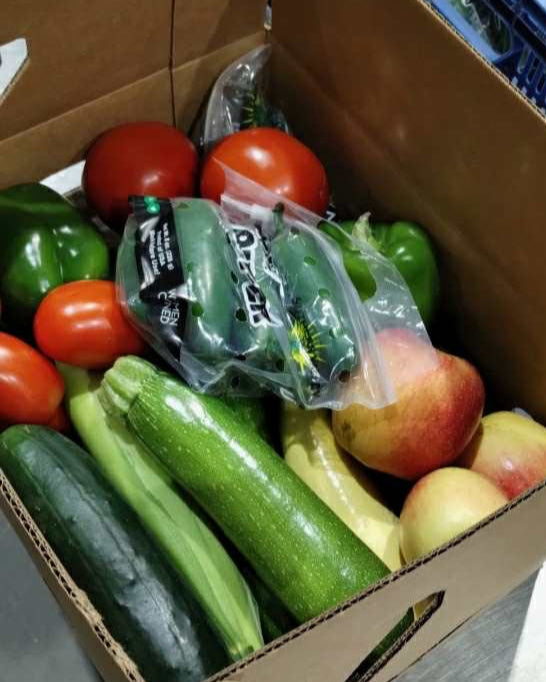 Hahira Elementary School 4th Grade Produce Fundraiser Box