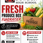 Bowdon High School Flag Football Fresh Produce Box Fundraiser