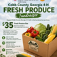 Cobb County Georgia 4-H Fresh Produce Box Fundraiser